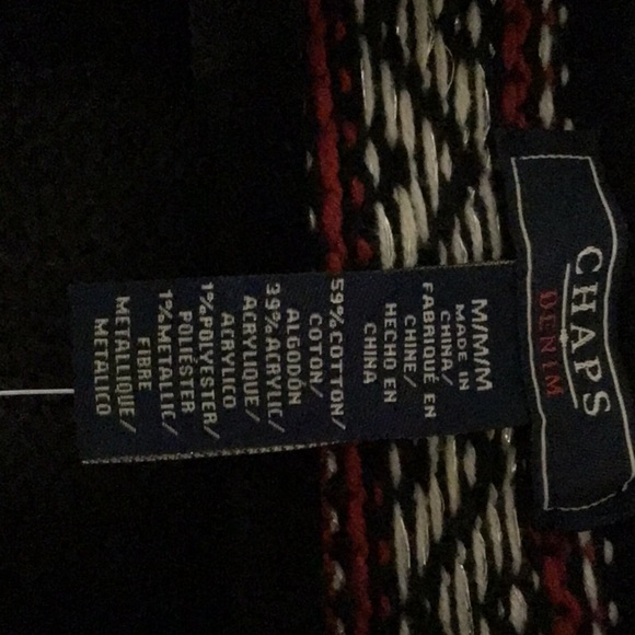 Chaps sweater vest medium - Picture 6 of 6